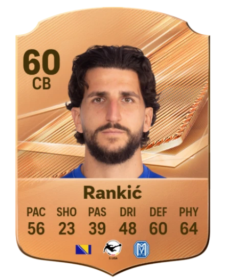 Rankić 60 Bronze CB FC 27 card