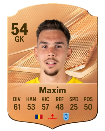 Maxim 54 Bronze GK FC 27 card