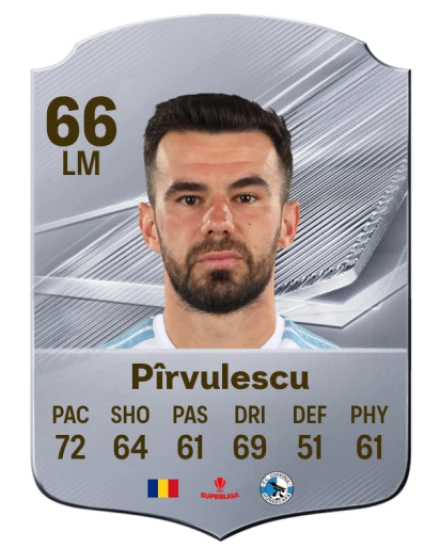 Pîrvulescu 66 Common LM FC 26 card