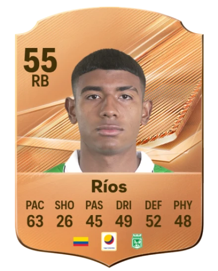 Ríos 55 Bronze RB FC 27 card