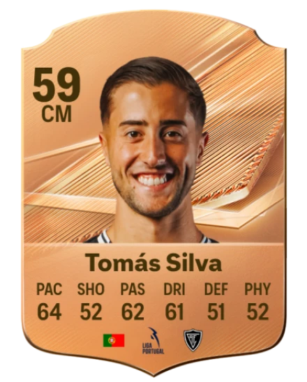 Tomás Silva 59 Bronze CM FC 27 card