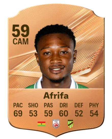 Afrifa 59 Bronze CAM FC 27 card