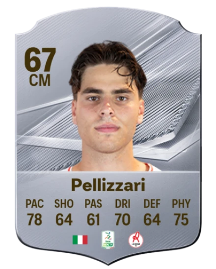 Pellizzari 67 Silver CM FC 27 card