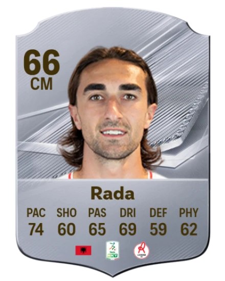 Rada 66 Silver CM FC 27 card