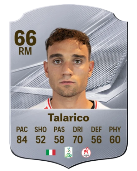 Talarico 66 Silver RM FC 27 card