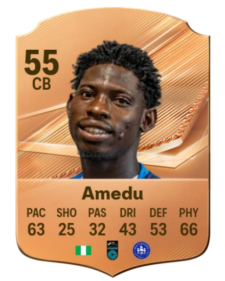 Amedu 55 Bronze CB FC 27 card