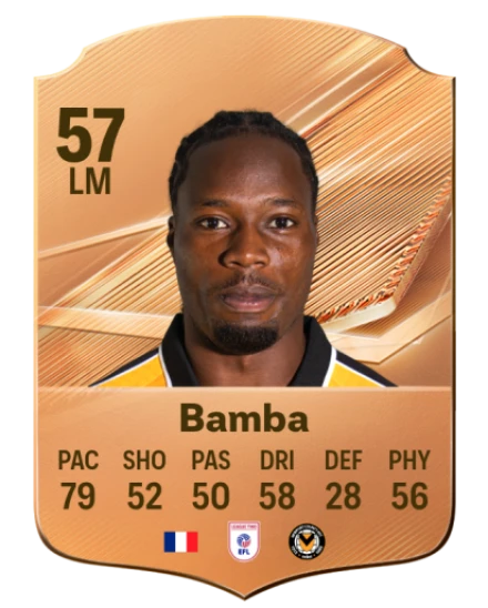 Bamba 57 Bronze LM FC 27 card