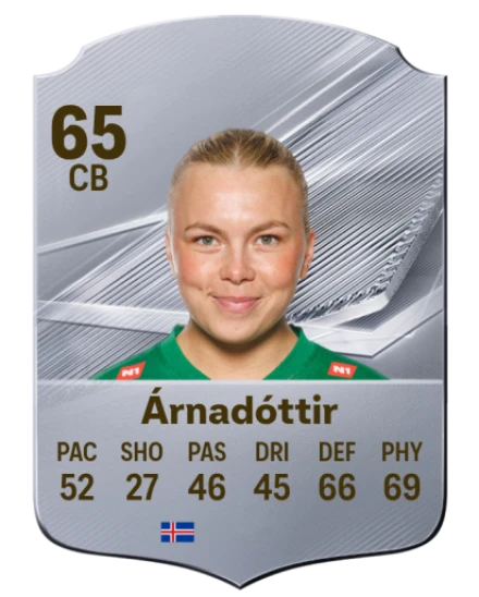 Árnadóttir 65 Common CB FC 26 card