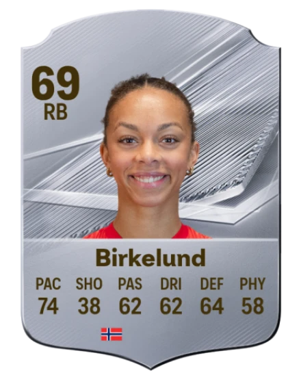 Birkelund 69 Common RB FC 26 card