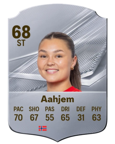 Aahjem 68 Common ST FC 26 card
