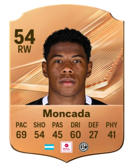 Moncada 54 Bronze RW FC 27 card