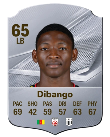 Dibango 65 Silver LB FC 27 card