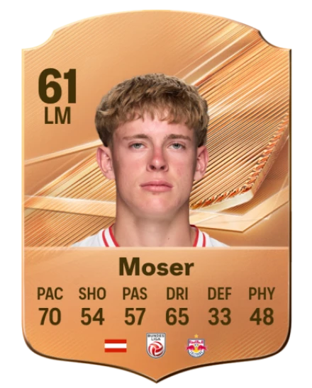 Moser 61 Common LM FC 26 card
