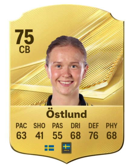 Östlund 75 Common CB FC 26 card