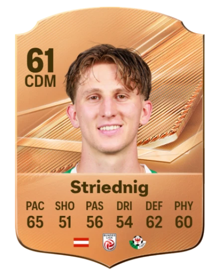 Striednig 61 Bronze CDM FC 27 card