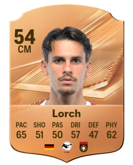 Lorch 54 Bronze CM FC 27 card