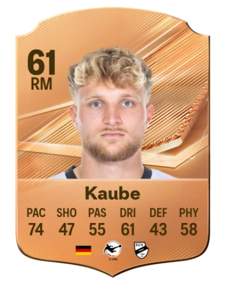 Kaube 61 Bronze RM FC 27 card