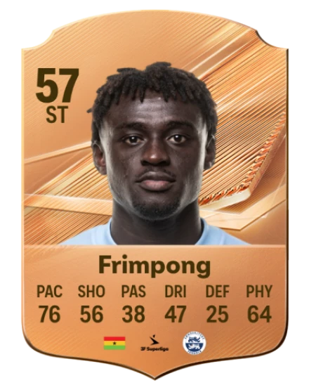 Frimpong 57 Bronze ST FC 27 card