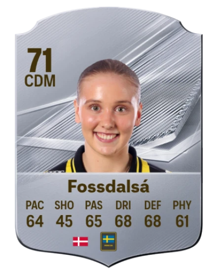 Fossdalsá 71 Common CDM FC 26 card
