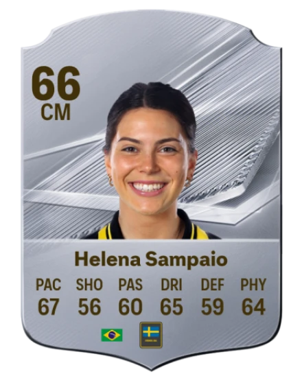 Helena Sampaio 66 Common CM FC 26 card