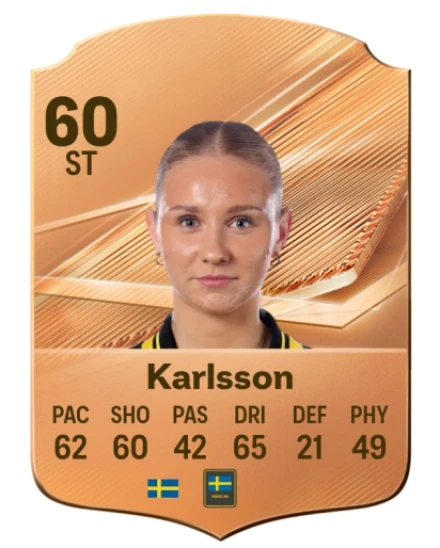 Karlsson 60 Bronze ST FC 27 card