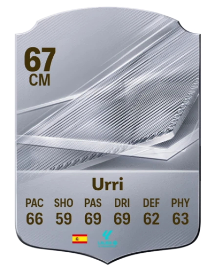 Urri 67 Rare CM FC 26 card