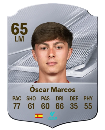 Óscar Marcos 65 Common LM FC 26 card