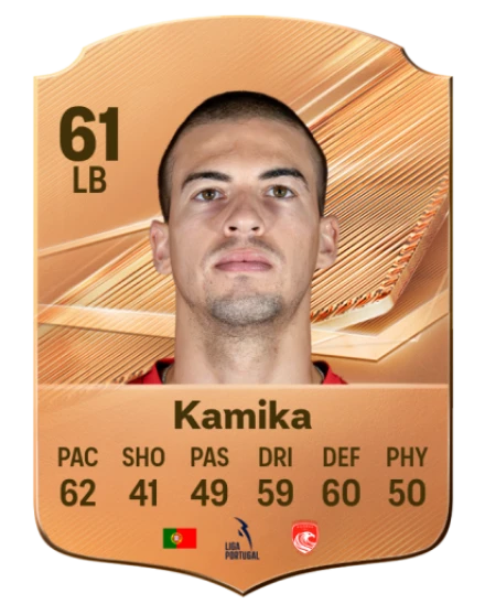 Kamika 61 Bronze LB FC 27 card