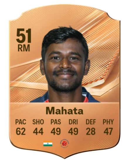 Mahata 51 Bronze RM FC 27 card