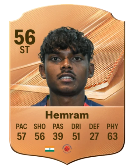 Hemram 56 Rare ST FC 26 card