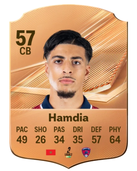 Hamdia 57 Bronze CB FC 27 card