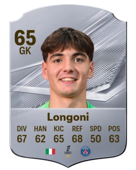 Longoni 65 Silver GK FC 27 card