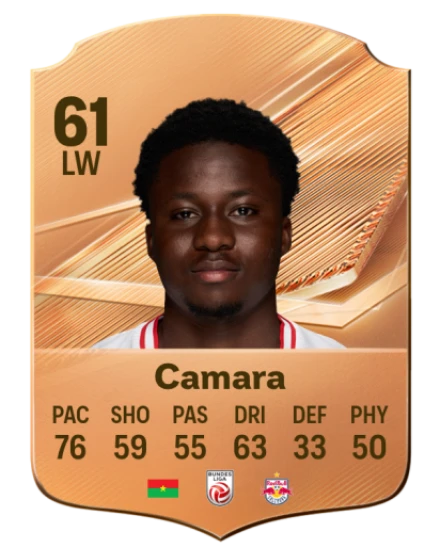 Camara 61 Common LW FC 26 card