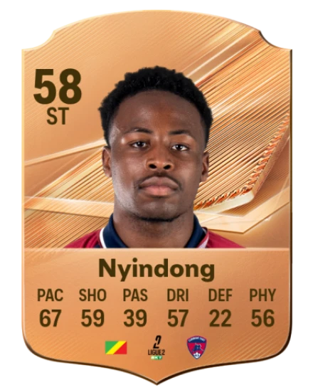 Nyindong 58 Bronze ST FC 27 card
