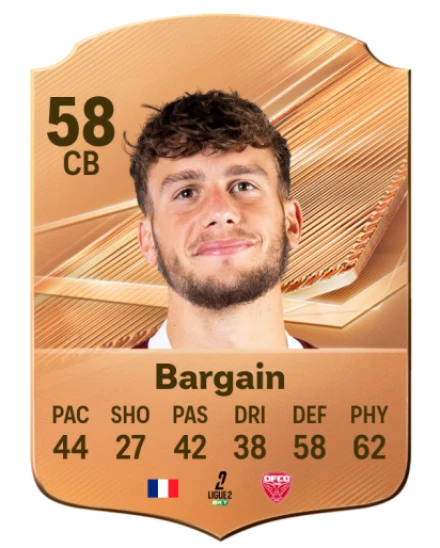 Bargain 58 Bronze CB FC 27 card