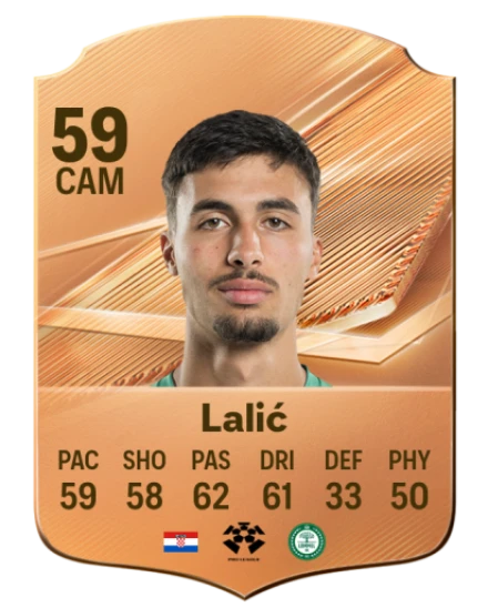 Lalić 59 Bronze CAM FC 27 card