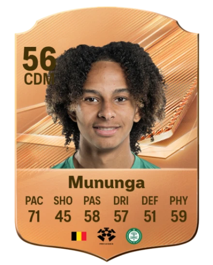 Mununga 56 Bronze CDM FC 27 card