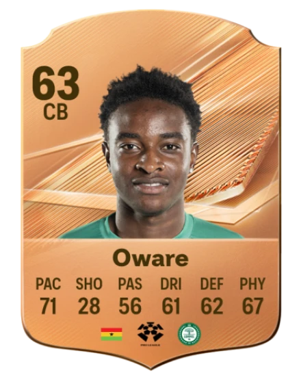 Oware 63 Bronze CB FC 27 card