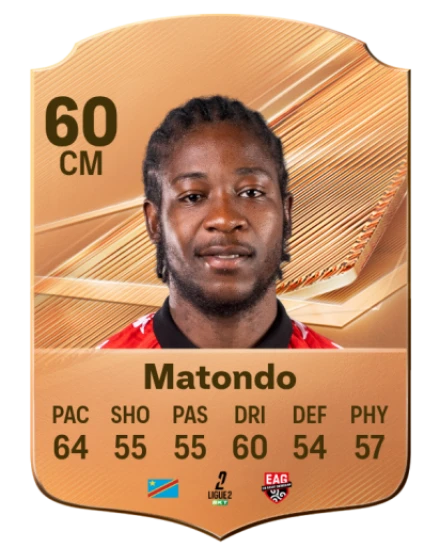 Matondo 60 Bronze CM FC 27 card
