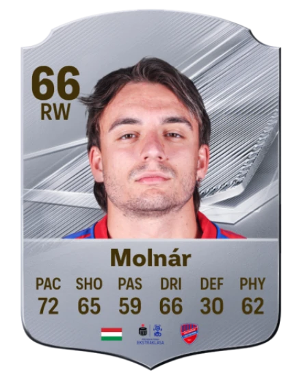 Molnár 66 Silver RW FC 27 card