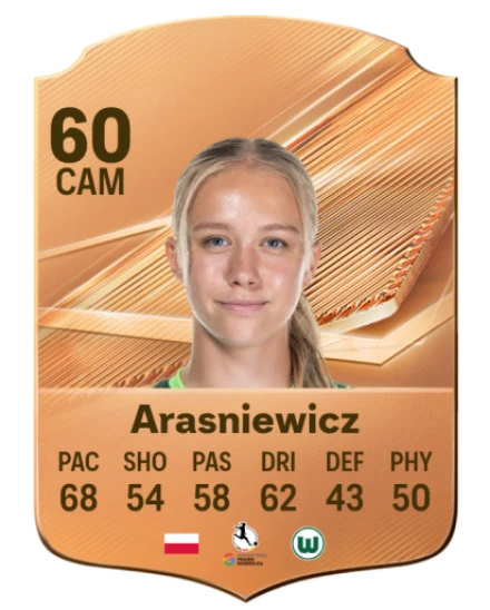 Arasniewicz 60 Bronze CAM FC 27 card