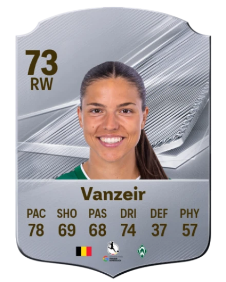 Vanzeir 73 Common RW FC 26 card