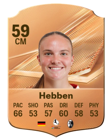 Hebben 59 Bronze CM FC 27 card