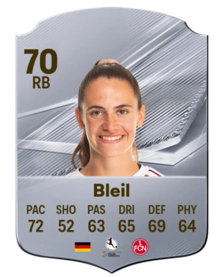 Bleil 70 Common RB FC 26 card