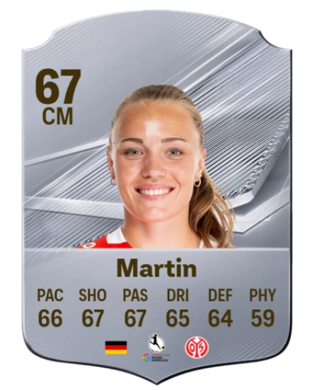 Martin 67 Silver CM FC 27 card