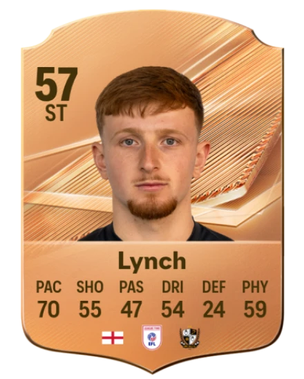 Lynch 57 Bronze ST FC 27 card