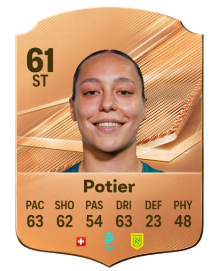 Potier 61 Bronze ST FC 27 card