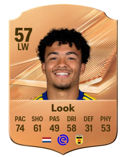 Look 57 Bronze LW FC 27 card