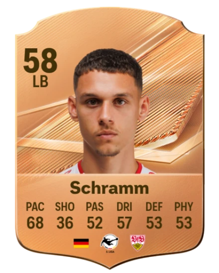 Schramm 58 Bronze LB FC 27 card