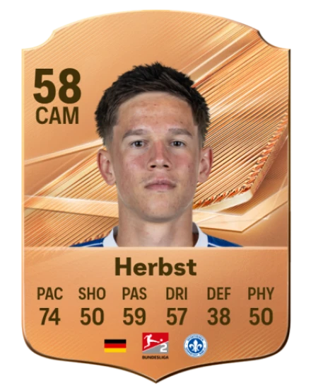 Herbst 58 Bronze CAM FC 27 card
